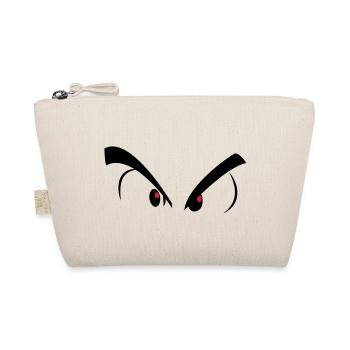 bad eyes - Organic Pouch - nature - Front