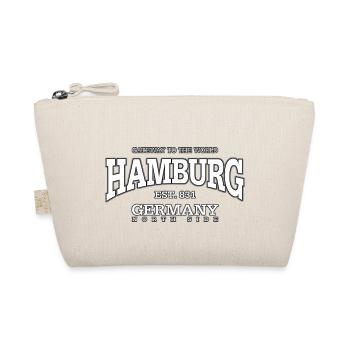 Hamburg (white) - Bio-Täschchen - Natur - Vorne