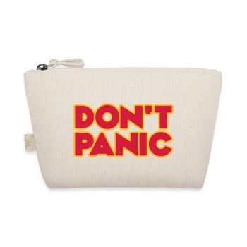 Don't Panic 2zeilig - Bio-Täschchen - Natur - Vorne