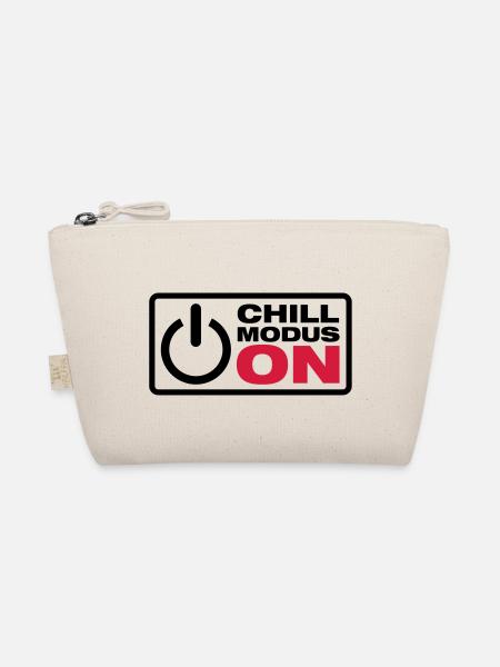 chill_modus_on_f2 - Organic Pouch - nature - Front