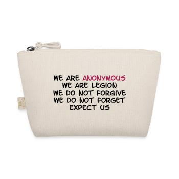 We Are Anonymous - Trousse biologique - nature - Devant