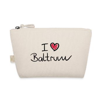 i_love_baltrum__f2 - Bio-Täschchen - Natur - Vorne