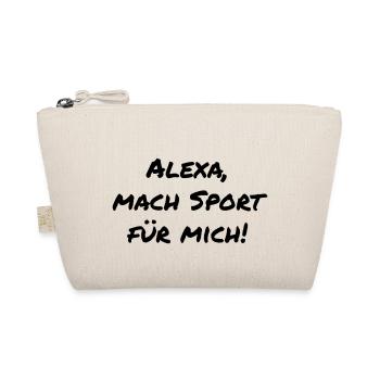 Alexa fait du sport pour moi Idée cadeau - Trousse biologique - nature - Devant