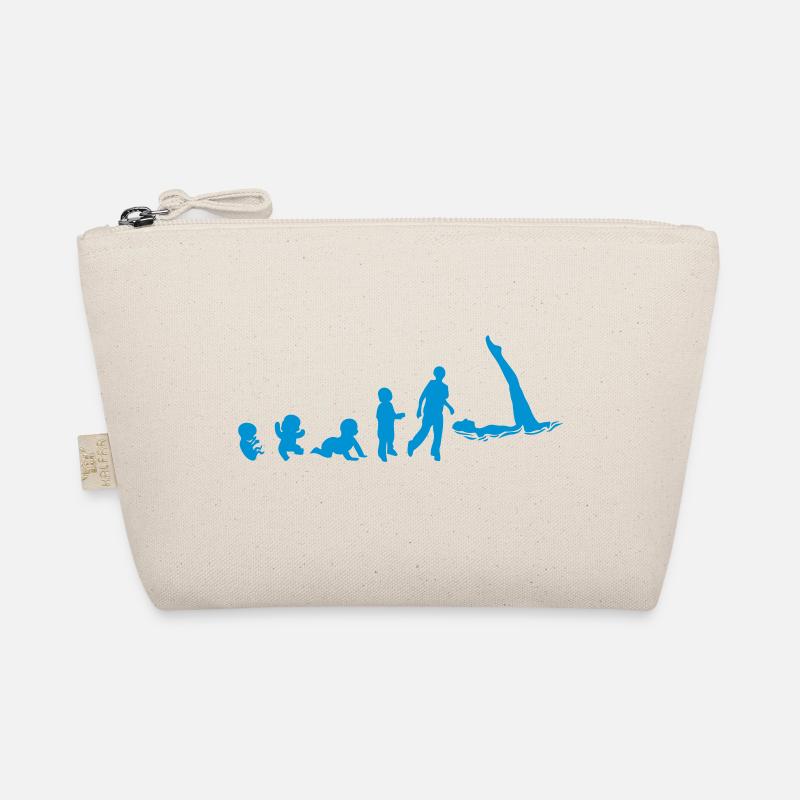 Evolution synchro swimming fetus human8 Organic Pouch