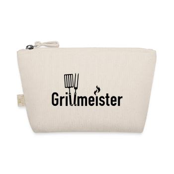 GRILLMEISTER - Grillmaster, BBQ, Grillen, - Bio-Täschchen - Natur - Vorne
