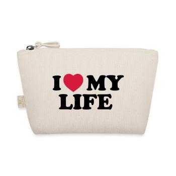 i_love_my_life - Organic Pouch - nature - Front