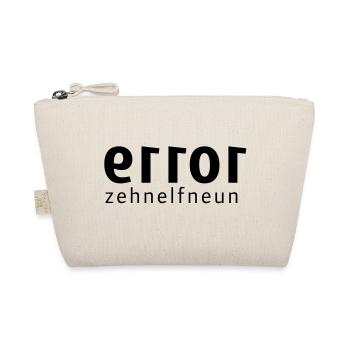 error-zehnelfneun - Bio-Täschchen - Natur - Vorne