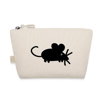 Maus - Bio-Täschchen - Natur - Vorne