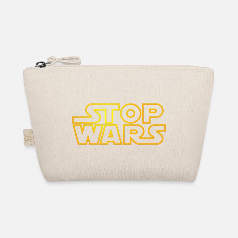 stop wars starlight outline - Bio-Täschchen - Natur