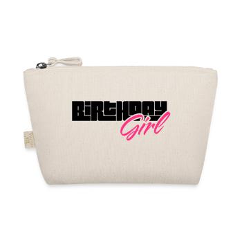birthday girl - Bio-Täschchen - Natur - Vorne