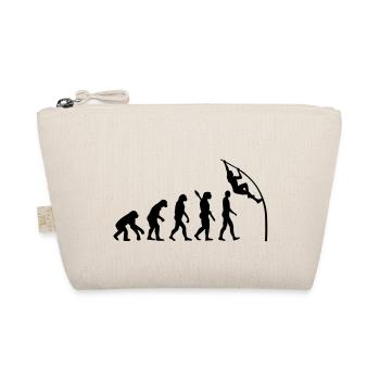 Evolution Stabhochsprung - Bio-Täschchen - Natur - Vorne