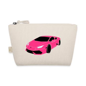 Lambo Sportwagen - Bio-Täschchen - Natur - Vorne