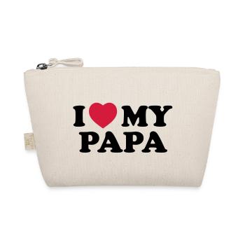 I love my papa - Trousse biologique - nature - Devant