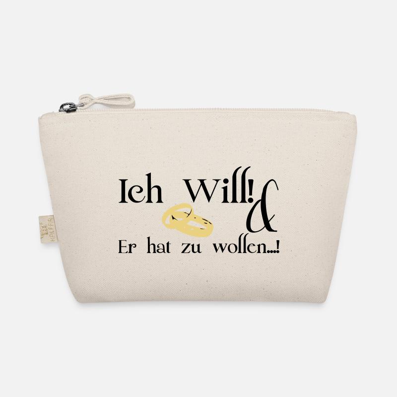 Ich will - Bio-Täschchen - Natur