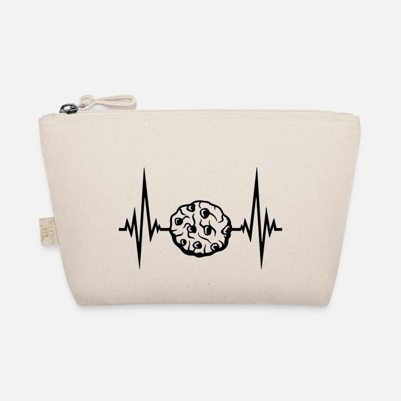 frequency heartbeat pulse cookie biscuit chocolate delicious Organic Pouch