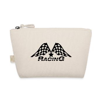 racing_flag_t1 - Bio-Täschchen - Natur - Vorne