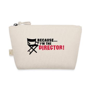 because_im_the_director__f2 - Bio-Täschchen - Natur - Vorne
