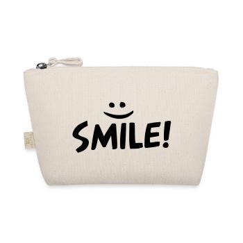 smile - Organic Pouch - nature - Front