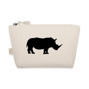 Rhinoceros - Organic Pouch - nature - Front