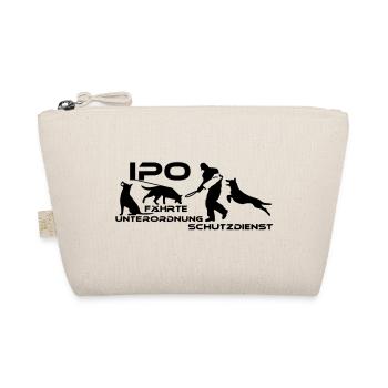 461 Schäferhund IPO - Bio-Täschchen - Natur - Vorne