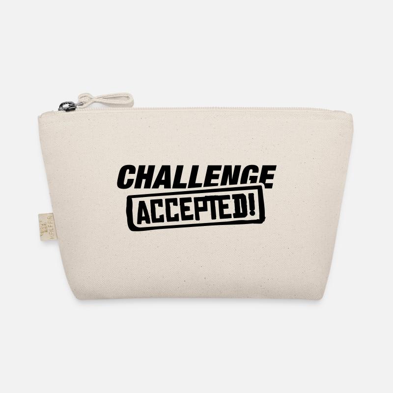challenge_accepted_ak1 Organic Pouch