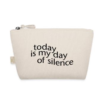 day of silence - Organic Pouch - nature - Front