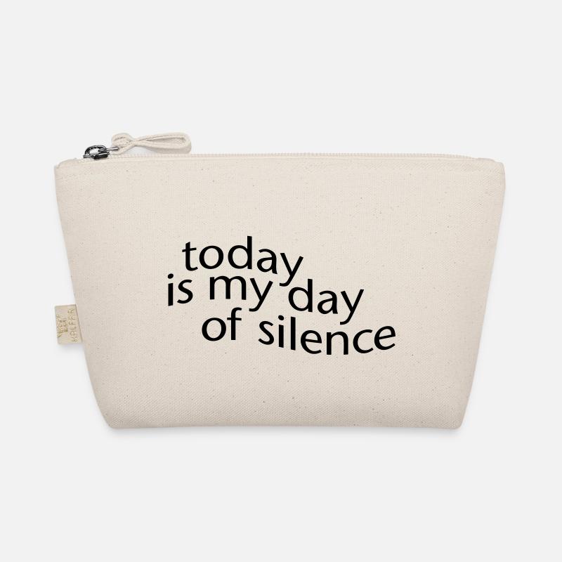 day of silence - Bio-Täschchen - Natur