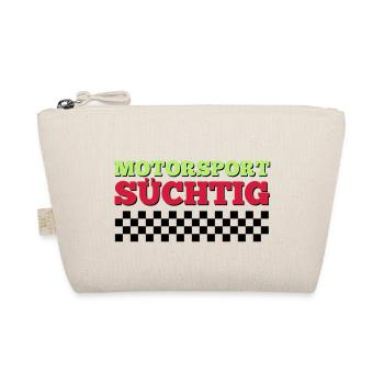 Motorsport Süchtig - Bio-Täschchen - Natur - Vorne