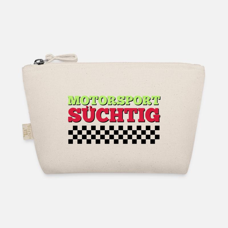 Motorsport Süchtig - Bio-Täschchen - Natur