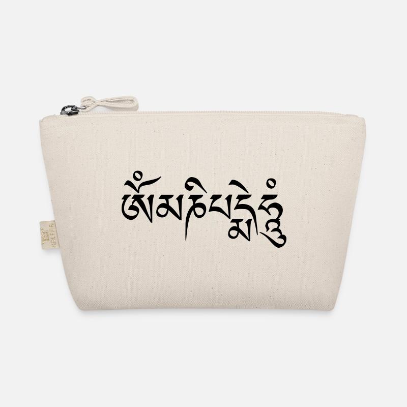 om_mani_padme_hum - Bio-Täschchen - Natur