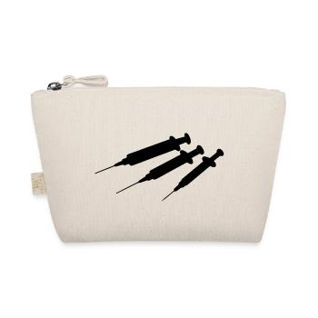 hospital medical syringe syringe - Organic Pouch - nature - Front