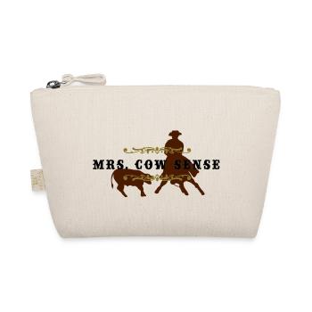 mrs_cowsense_neu - Bio-Täschchen - Natur - Vorne