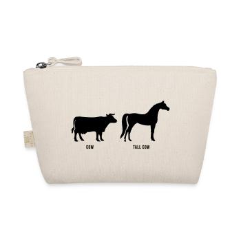 Cow vs Tall Cow - Organic Pouch - nature - Front