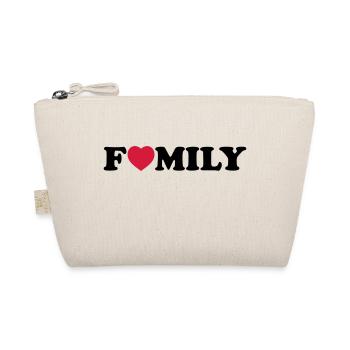 Family heart - Trousse biologique - nature - Devant