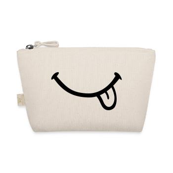 Smiley Langue - Trousse biologique - nature - Devant