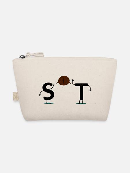 shit - Bio-Täschchen - Natur - Vorne
