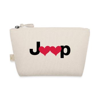 Jeep Love - Autonaut.com - Organic Pouch - nature - Front