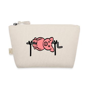 Pig Barbecue - Organic Pouch - nature - Front