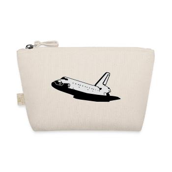 Space Shuttle (keine Embleme) - Bio-Täschchen - Natur - Vorne