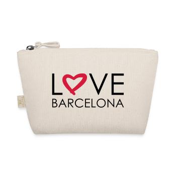 love barcelona - Bio-Täschchen - Natur - Vorne