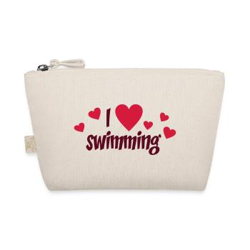 schwimmen - Bio-Täschchen - Natur - Vorne