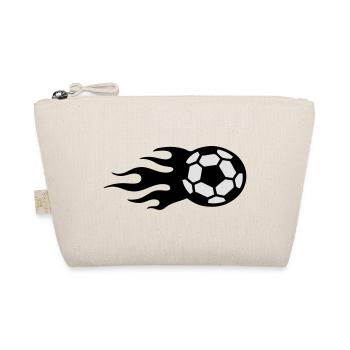 Fußball - Bio-Täschchen - Natur - Vorne
