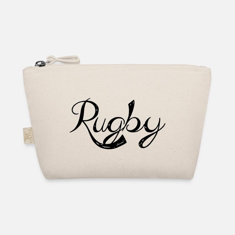 Ein Rugby- Bio-Täschchen