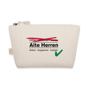 Alte Herren / AH - Bio-Täschchen - Natur - Vorne