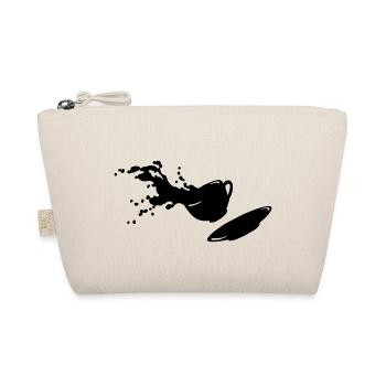 fliegende Tasse - Bio-Täschchen - Natur - Vorne