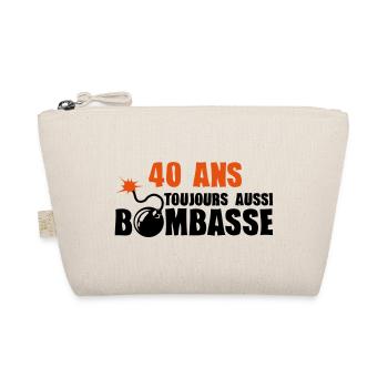 40 ans toujours bombasse anniversaire - Trousse biologique - nature - Devant