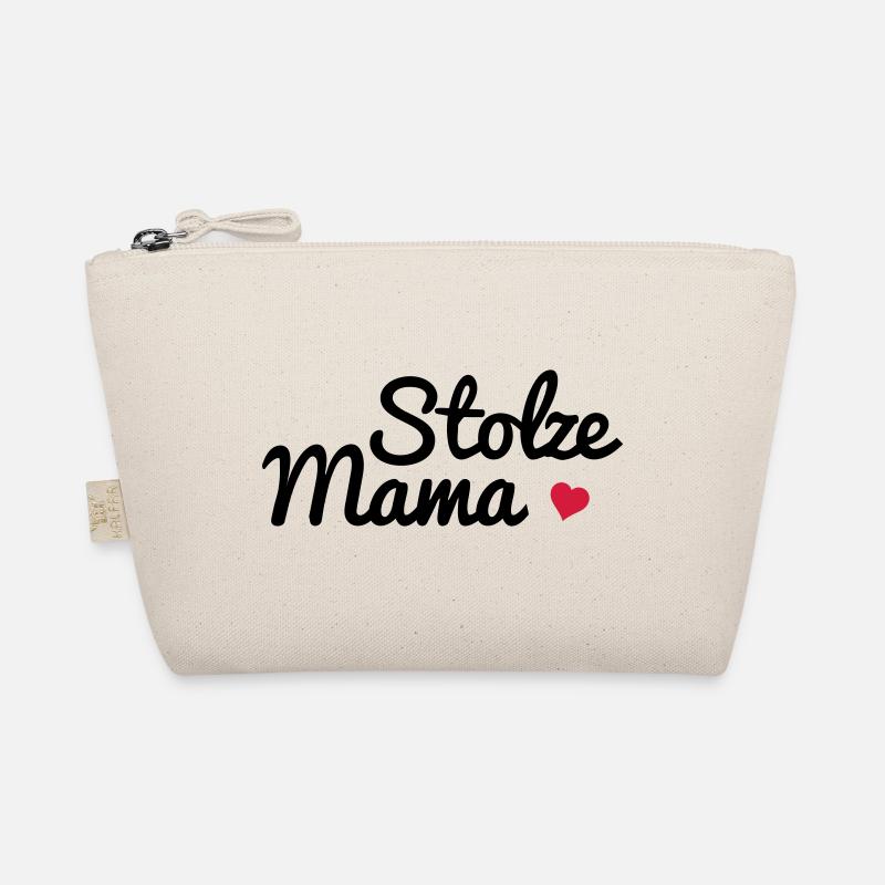 Stolze Mama - Bio-Täschchen - Natur