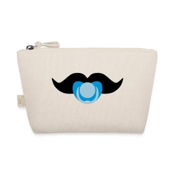 Baby Boy Moustache - Trousse biologique - nature - Devant