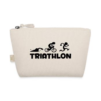 triathlon - Bio-Täschchen - Natur - Vorne