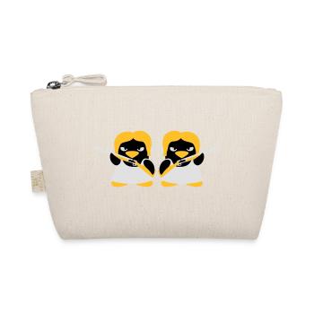 Shotgun Penguin Girls - Bio-Täschchen - Natur - Vorne